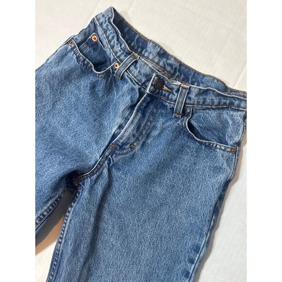 Vintage Jordache Denim Jeans Womens Blue Medium Wash Stonewash Straight Leg - Picture 4 of 10
